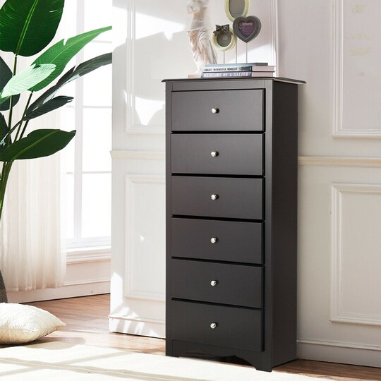 6 Drawers Chest Dresser Clothes Storage Bedroom Furniture Cabinet, Color: Brown | Michaels 6 Drawers Chest Dresser Clothes Storage Bedroom Furniture Cabinet, Color: Brown | Michaels